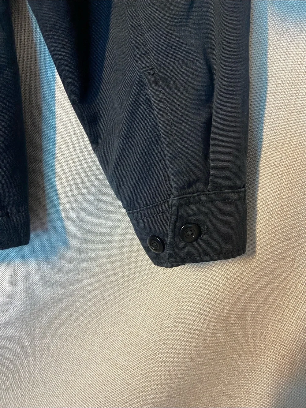 Zara Origins Black Top -overshirt. Size L - Picture 7 of 9
